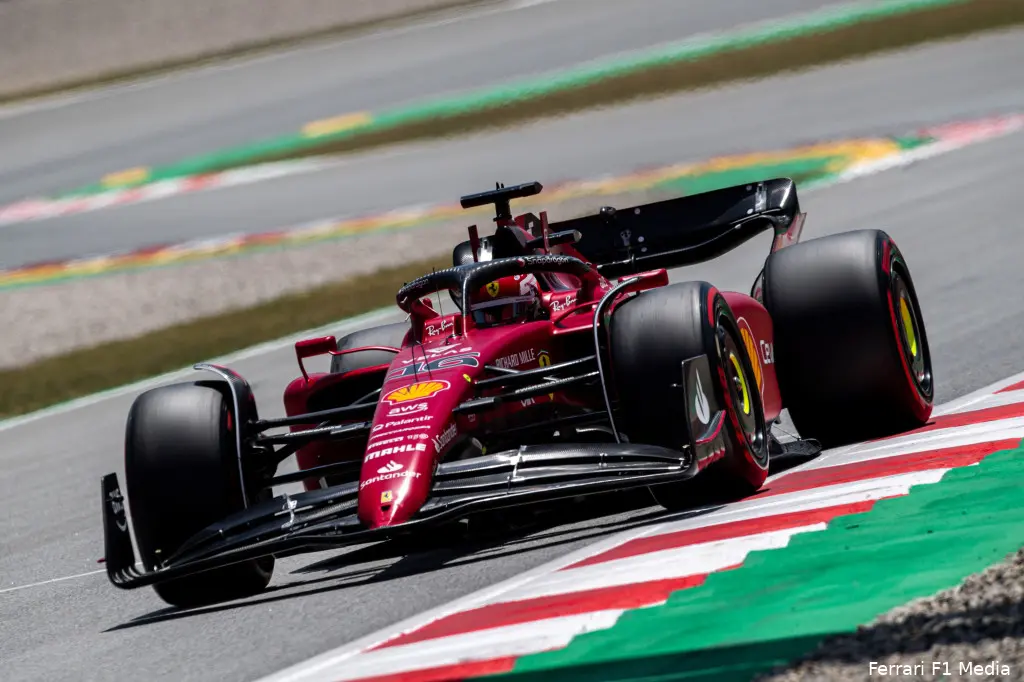 Charles Leclerc Ferrari GP Spanje 2022