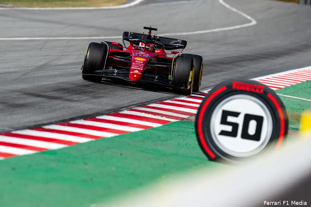 Charles Leclerc Ferrari GP Spanje 3