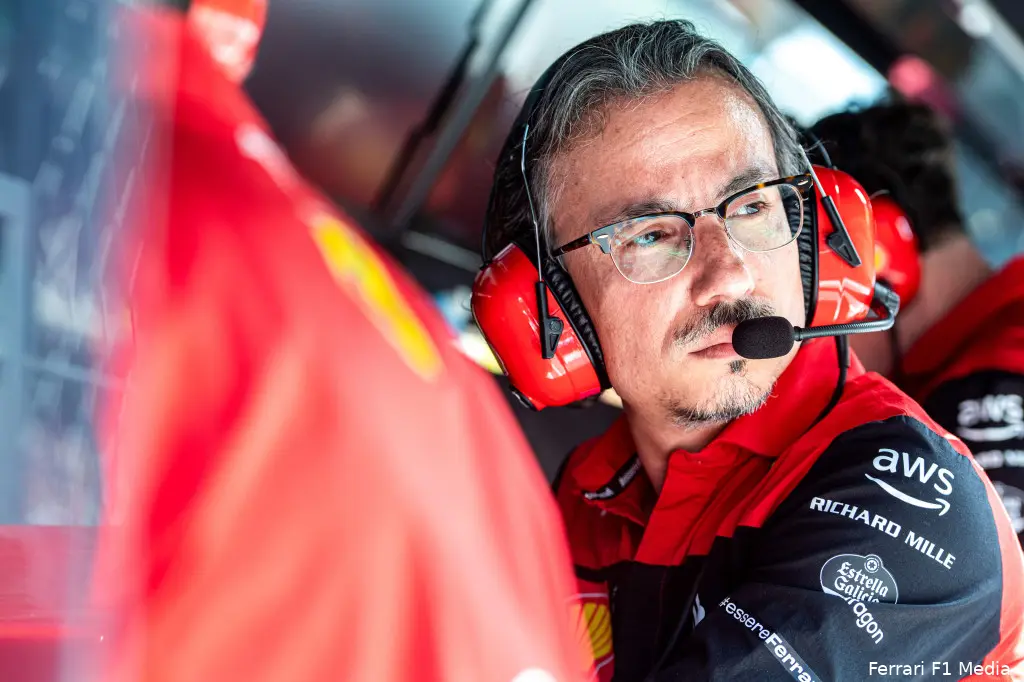 Laurent Mekies Ferrari GP Spanje 2022
