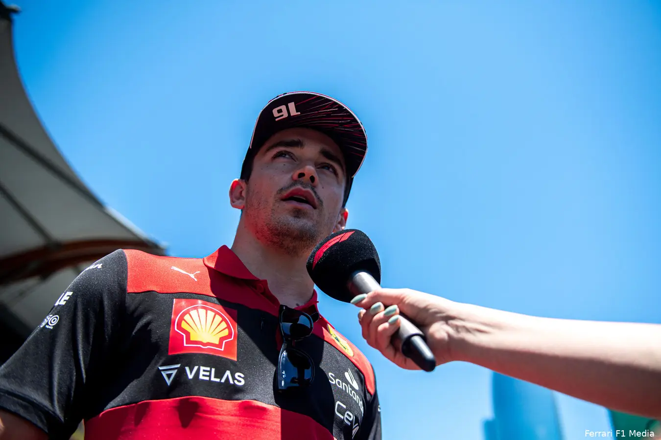 Charles Leclerc Baku