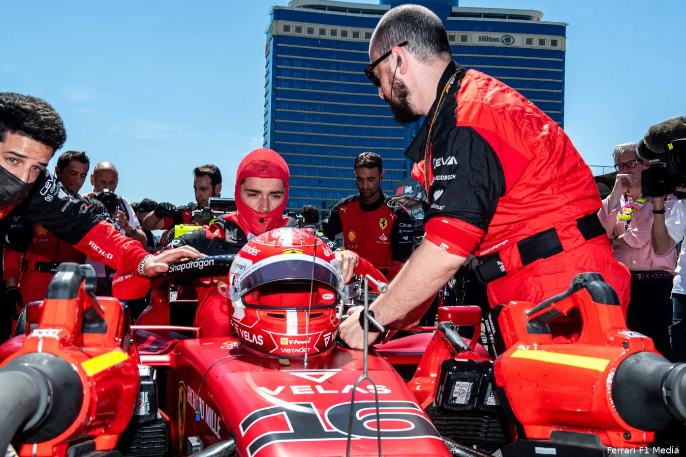 Charles Leclerc Ferrari Baku