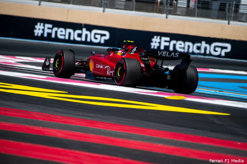 Carlos Sainz F1 75 Ferrari GP Frankrijk 2022 1