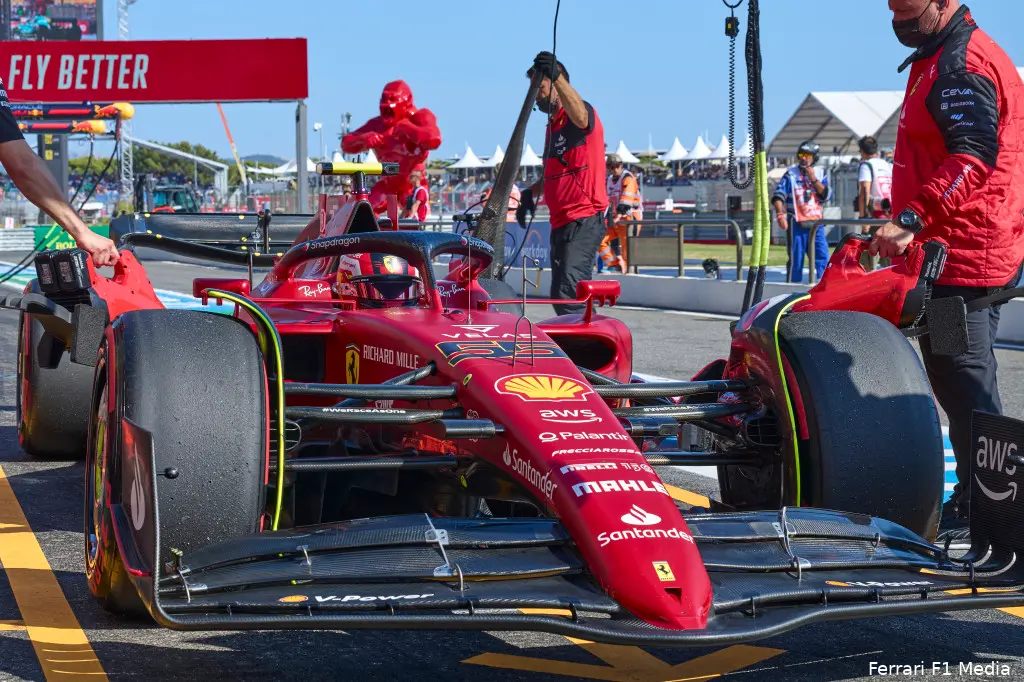 Carlos Sainz F1 75 Ferrari GP Frankrijk 2022 2