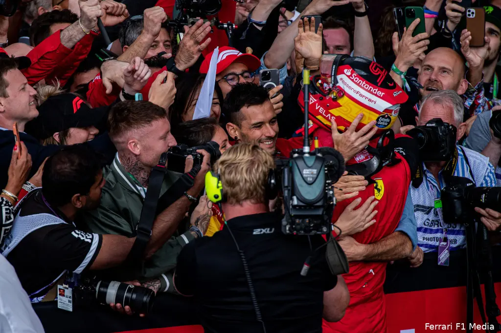 Carlos Sainz Ferrari GP Groot Brittannië 2022 4