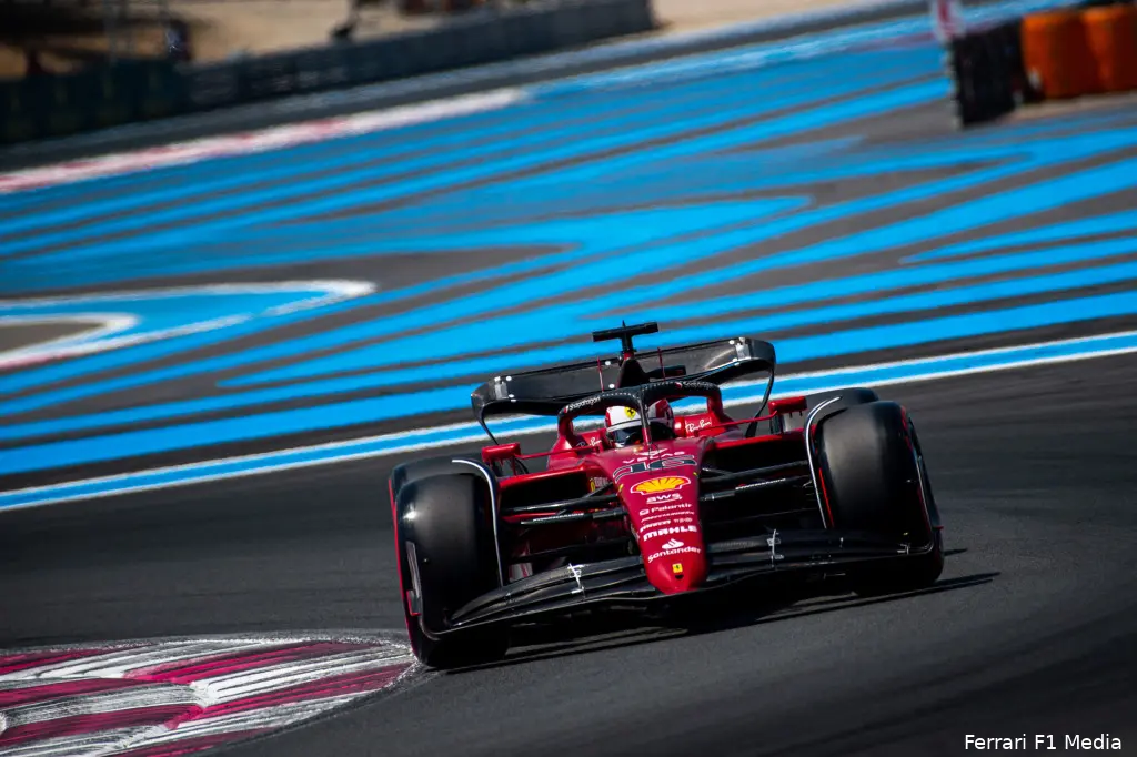 Charles Leclerc F1 75 Ferrari GP Frankrijk 2022 1