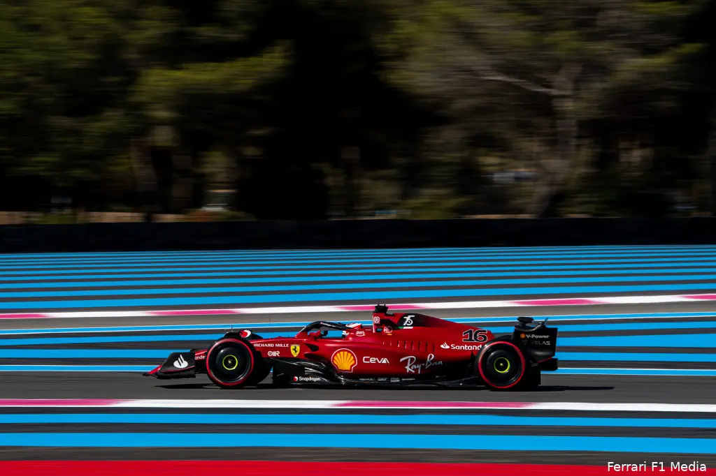 Charles Leclerc F1 75 Ferrari GP Frankrijk 2022 2