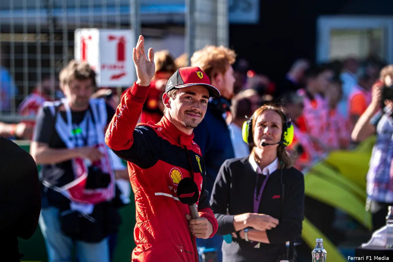 Charles Leclerc Ferrari Oostenrijk