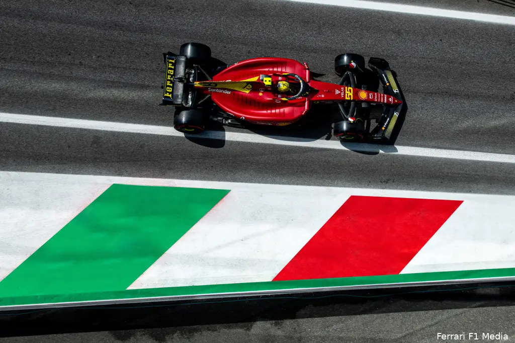 Carlos Sainz F1 75 Ferrari GP Italië 2022 1
