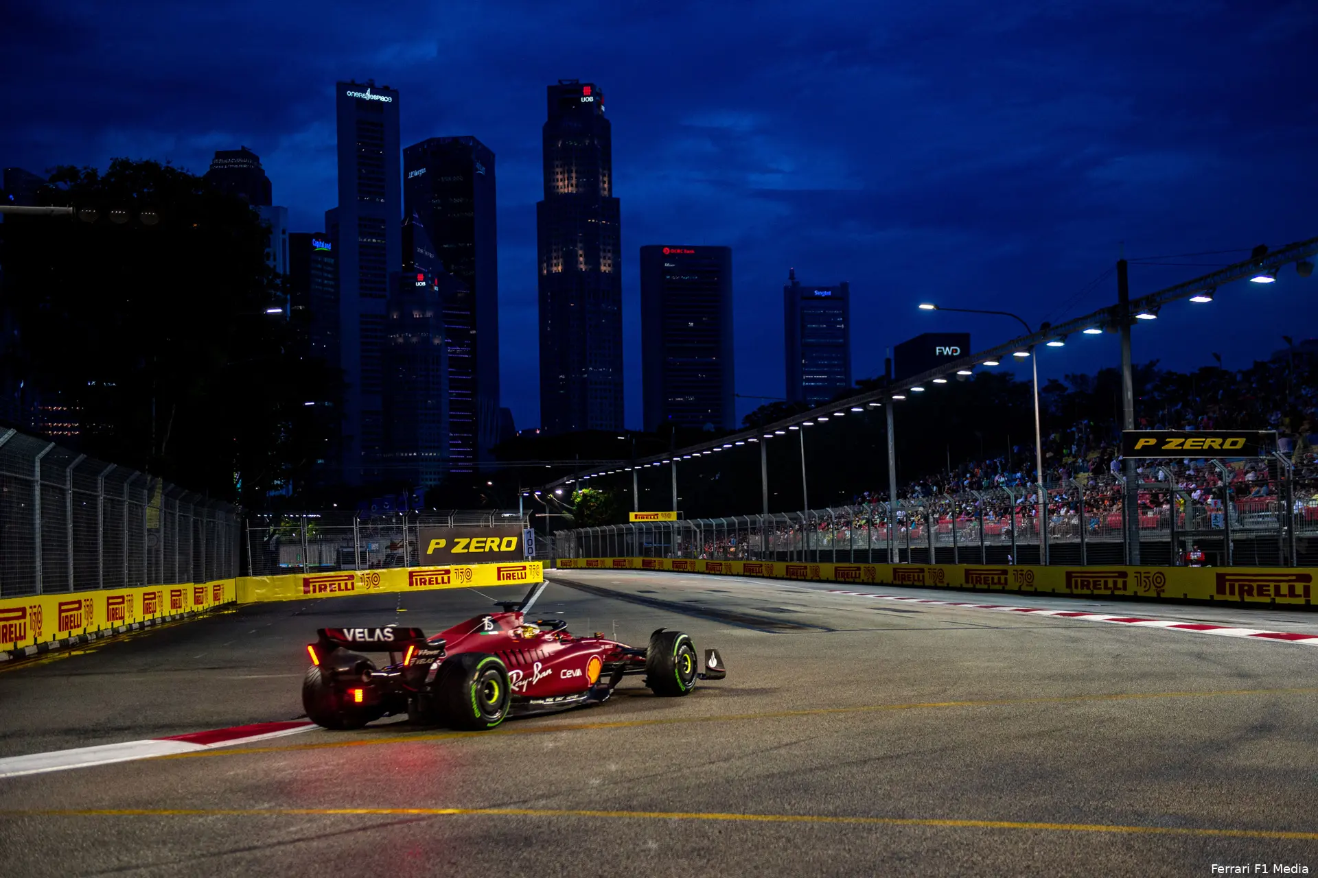 220024 scuderia ferrari singapore gp saturday