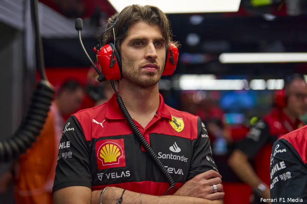 Antonio Giovinazzi Ferrari F1 GP Singapore 2022