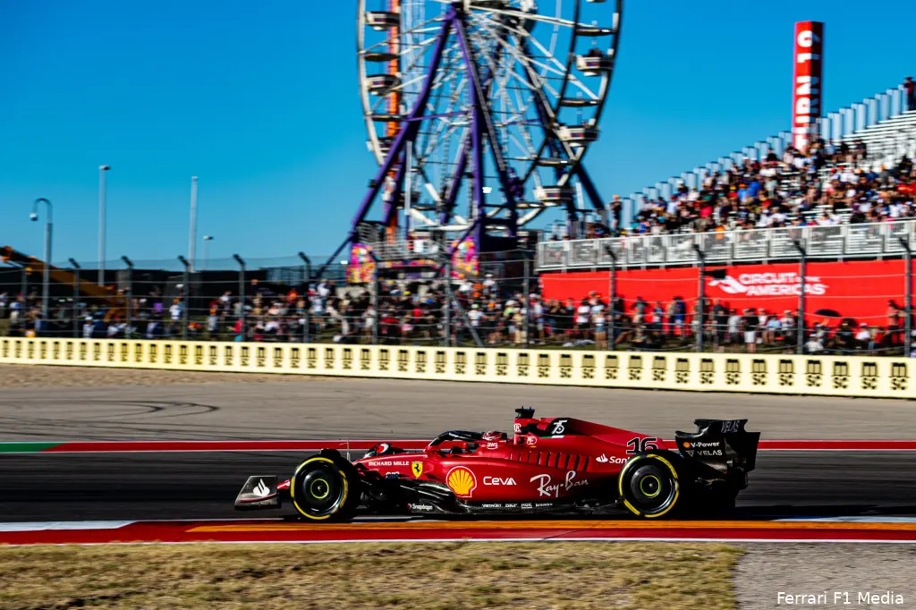 Charles Leclerc F1 75 Ferrari GP Verenigde Staten 2022 1