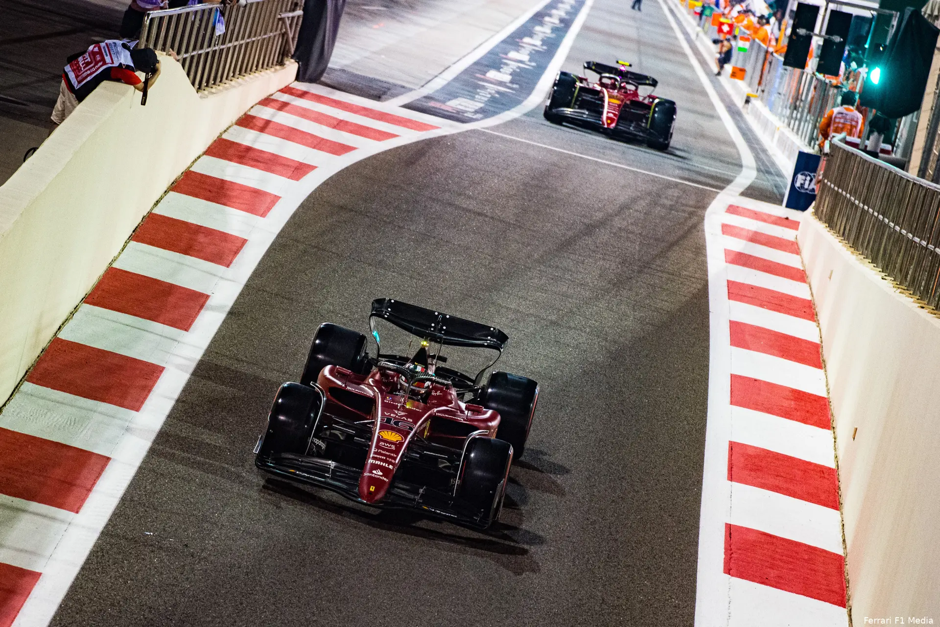 Charles Leclerc F1 75 Ferrari GP Abu Dhabi 2022 3