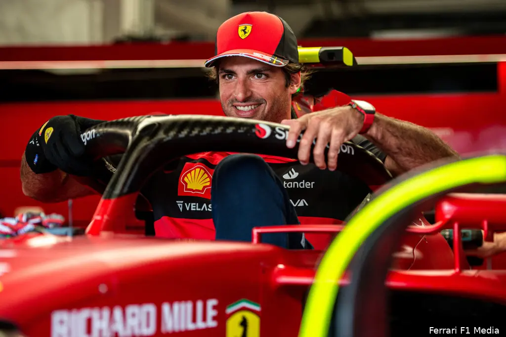 Carlos Sainz F1 75 Ferrari GP Brazilië 2022