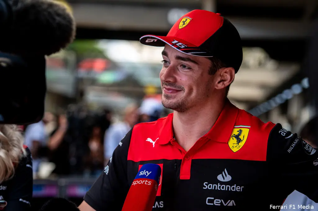Charles Leclerc Ferrari F1 GP Brazilië 2022 2