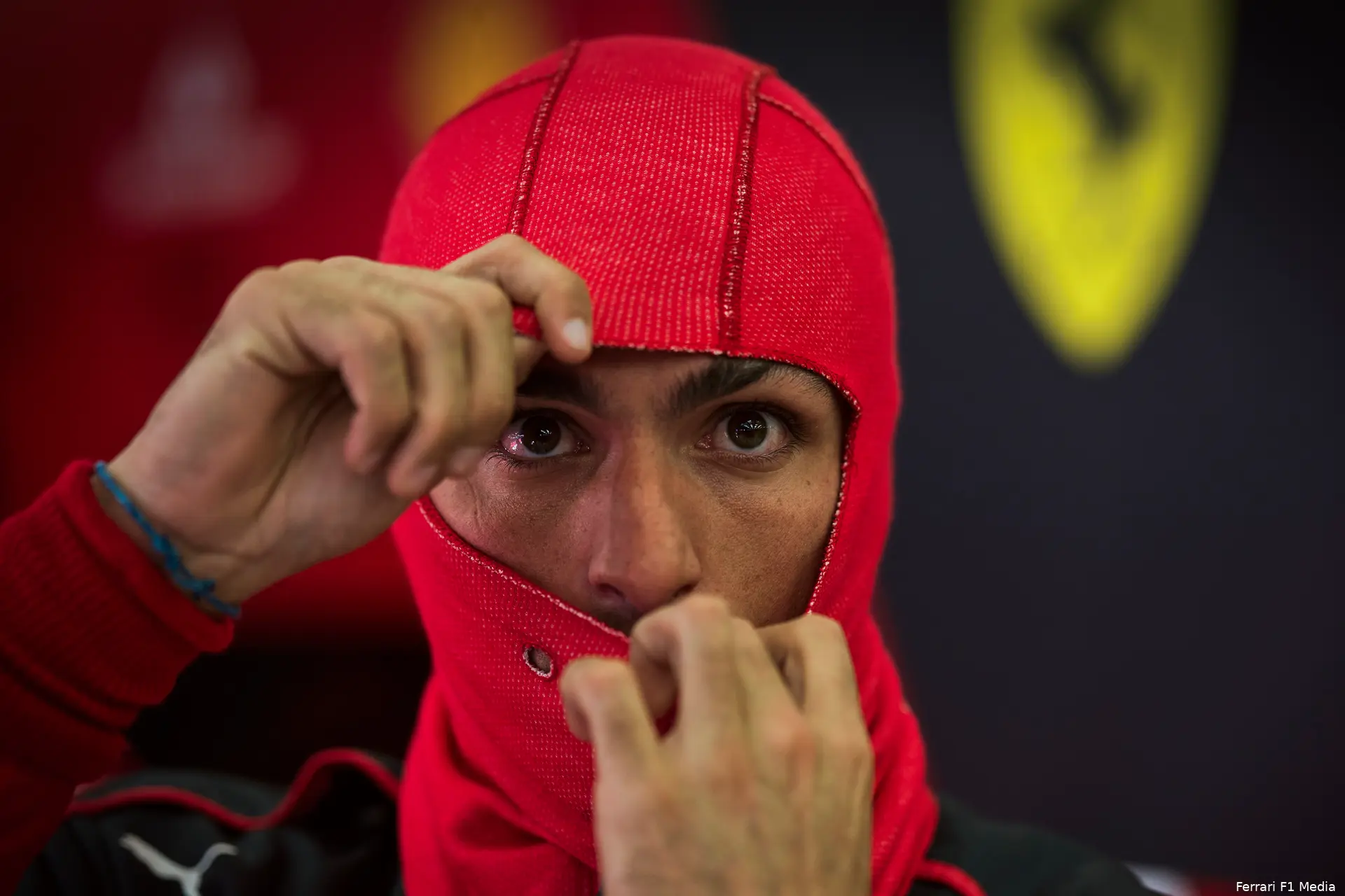 sainz ferrari ogen testdag 3 bahrein 2023