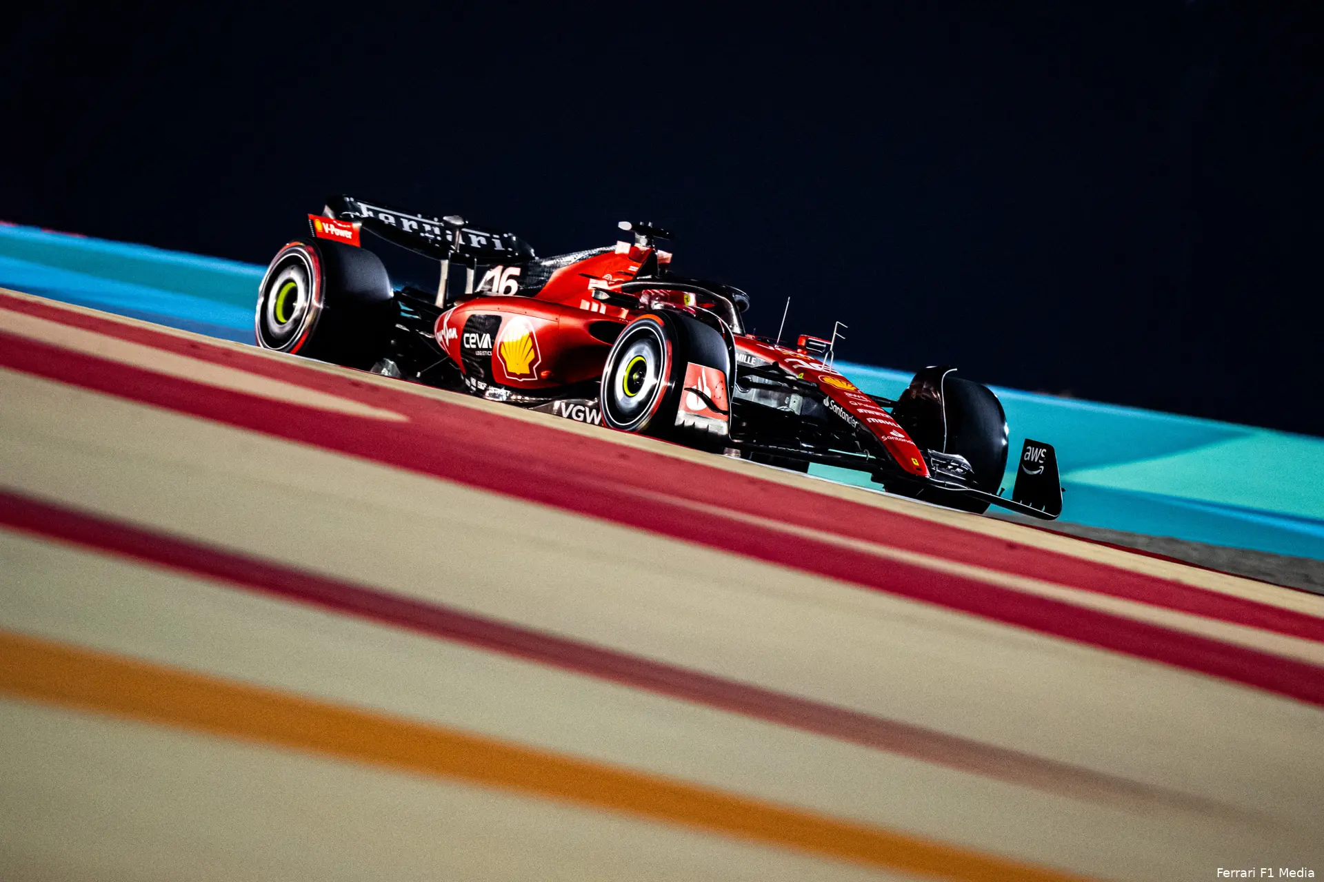 charles leclerc sf 23 ferrari f1 gp bahrein 2023