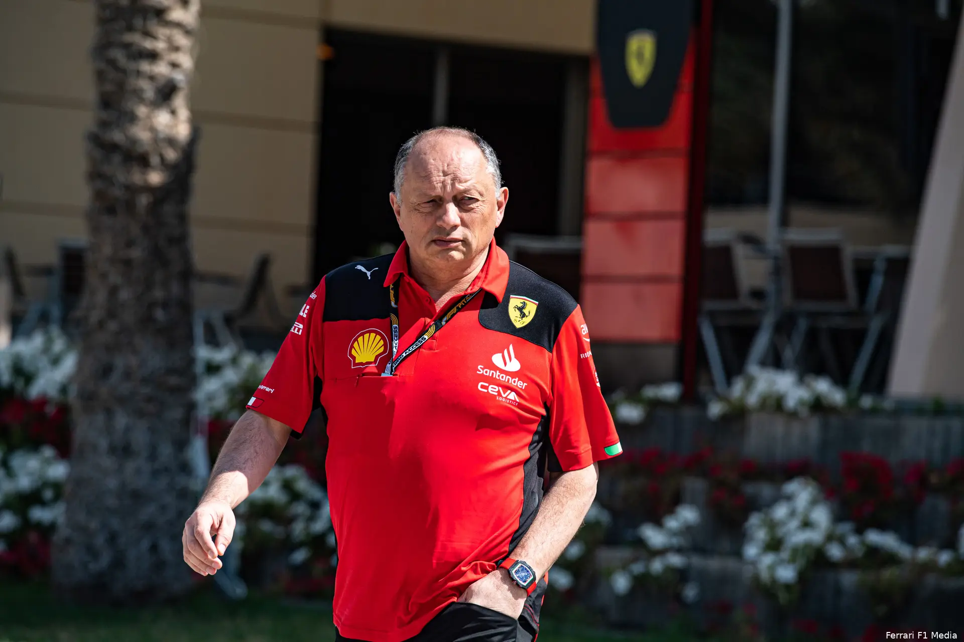 frederic vasseur ferrari f1 gp bahrein 2023