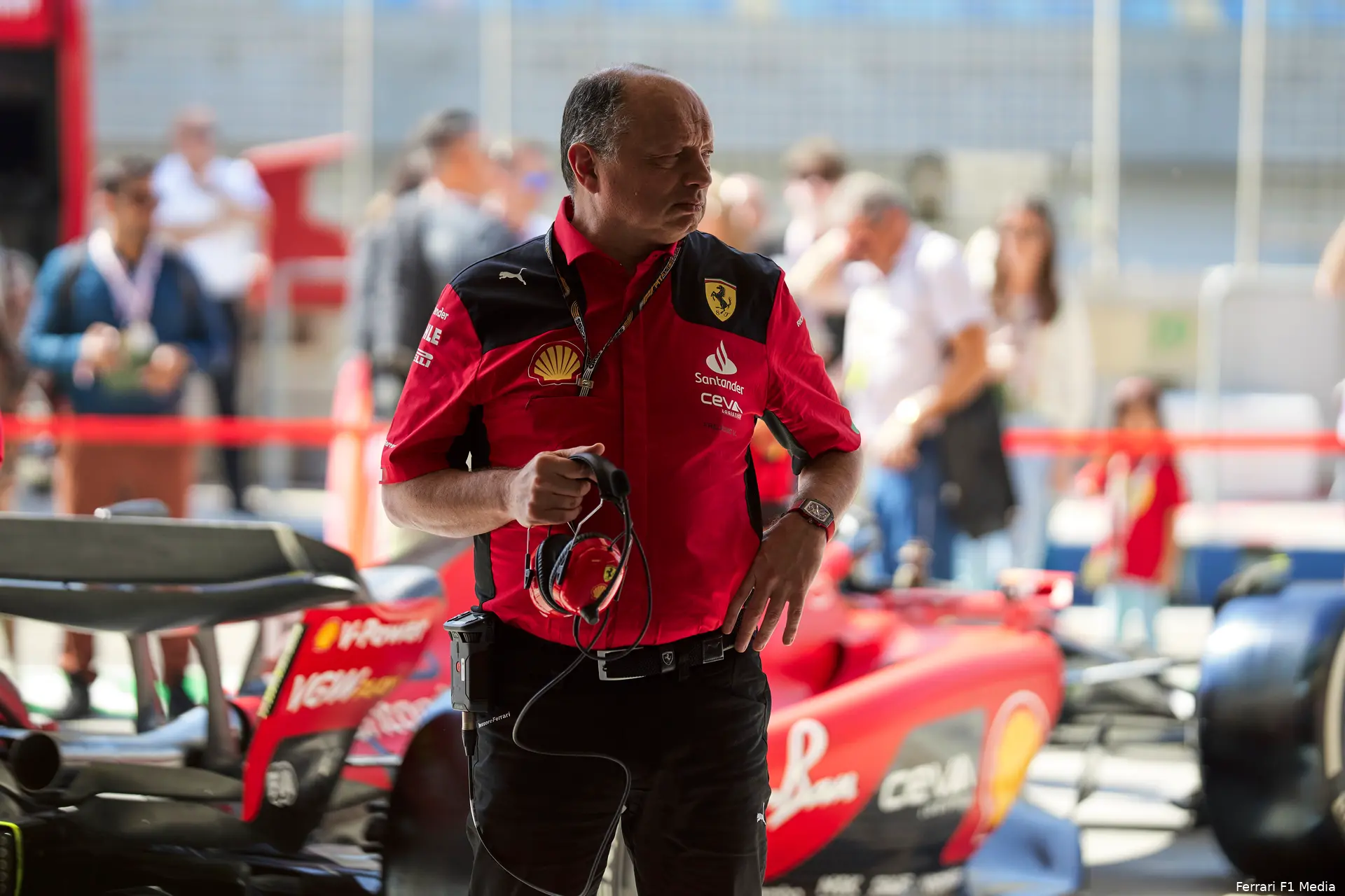 frederic vasseur ferrari f1 gp bahrein 2023