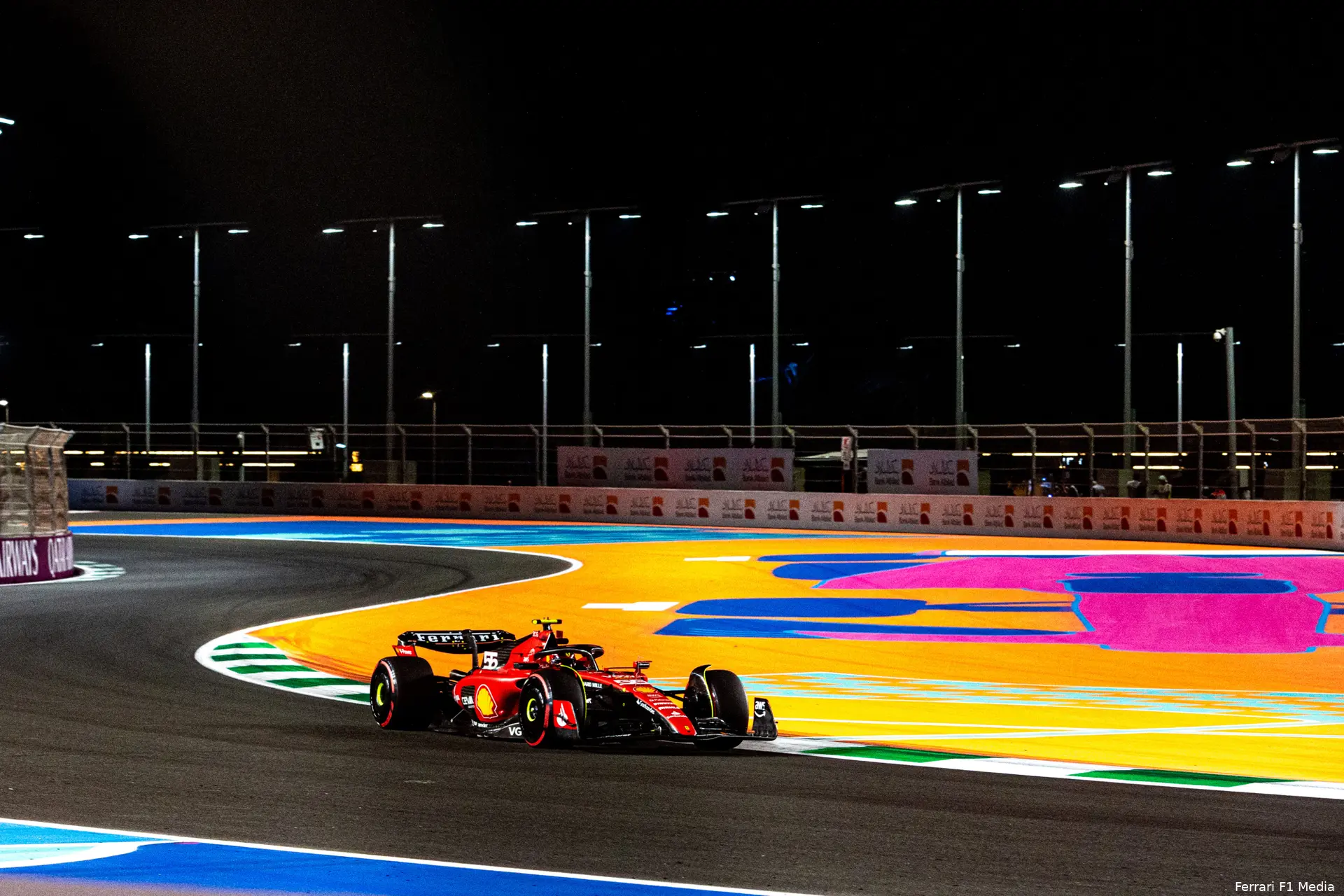 saoedi arabie ferrari carlos sainz