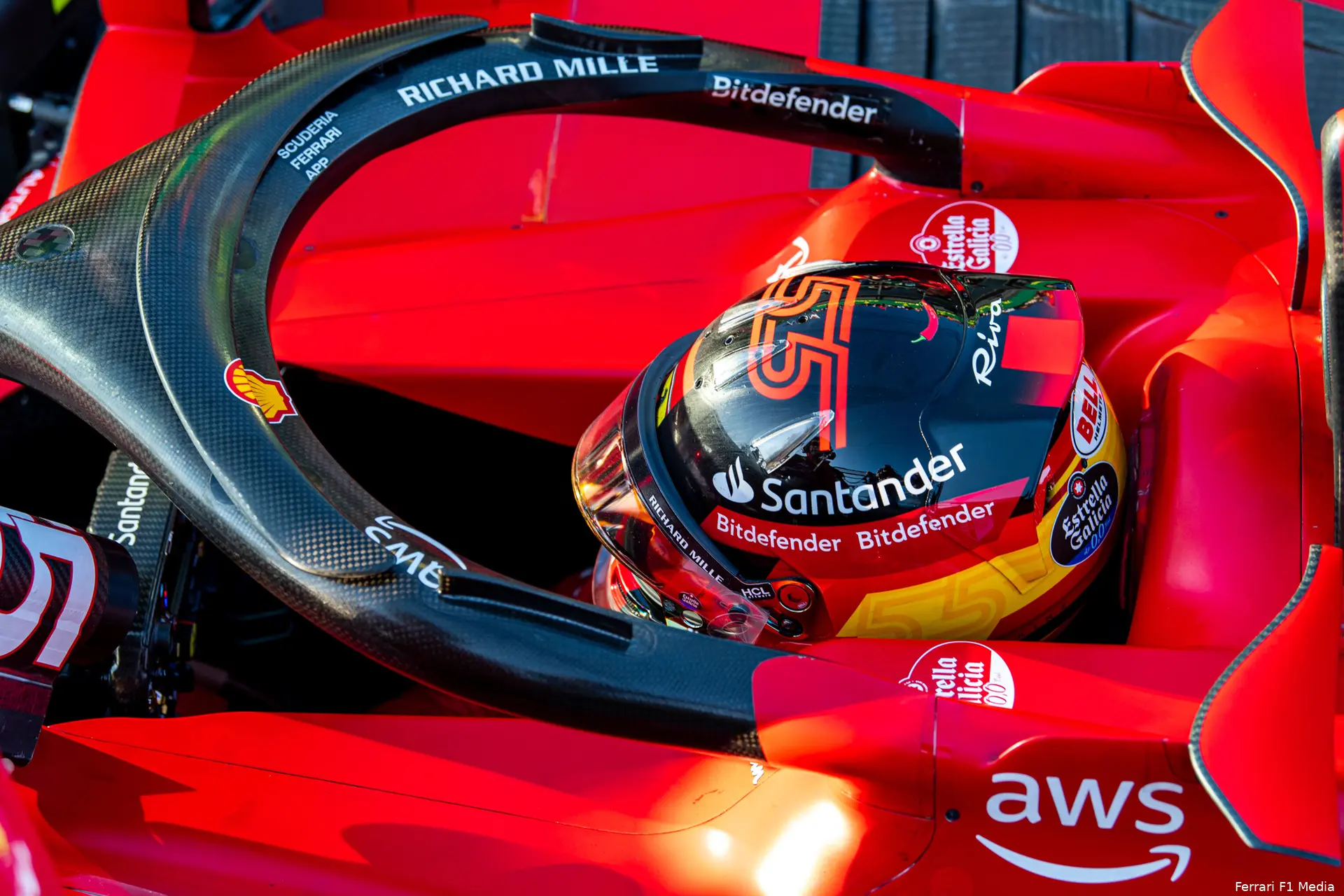 ferrari charles leclerc carlos sainz frederic vasseur