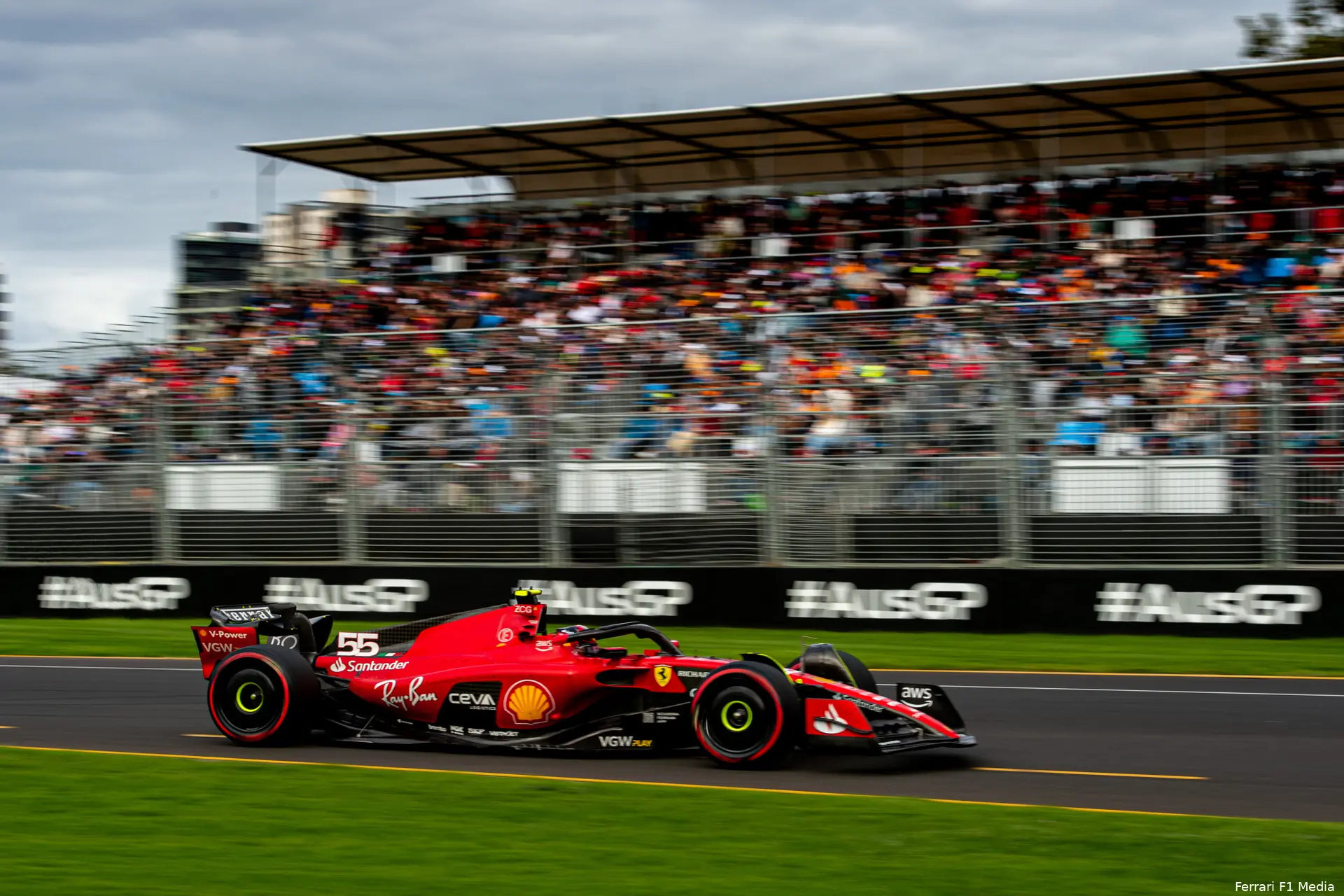 ferrari charles leclerc carlos sainz frederic vasseur