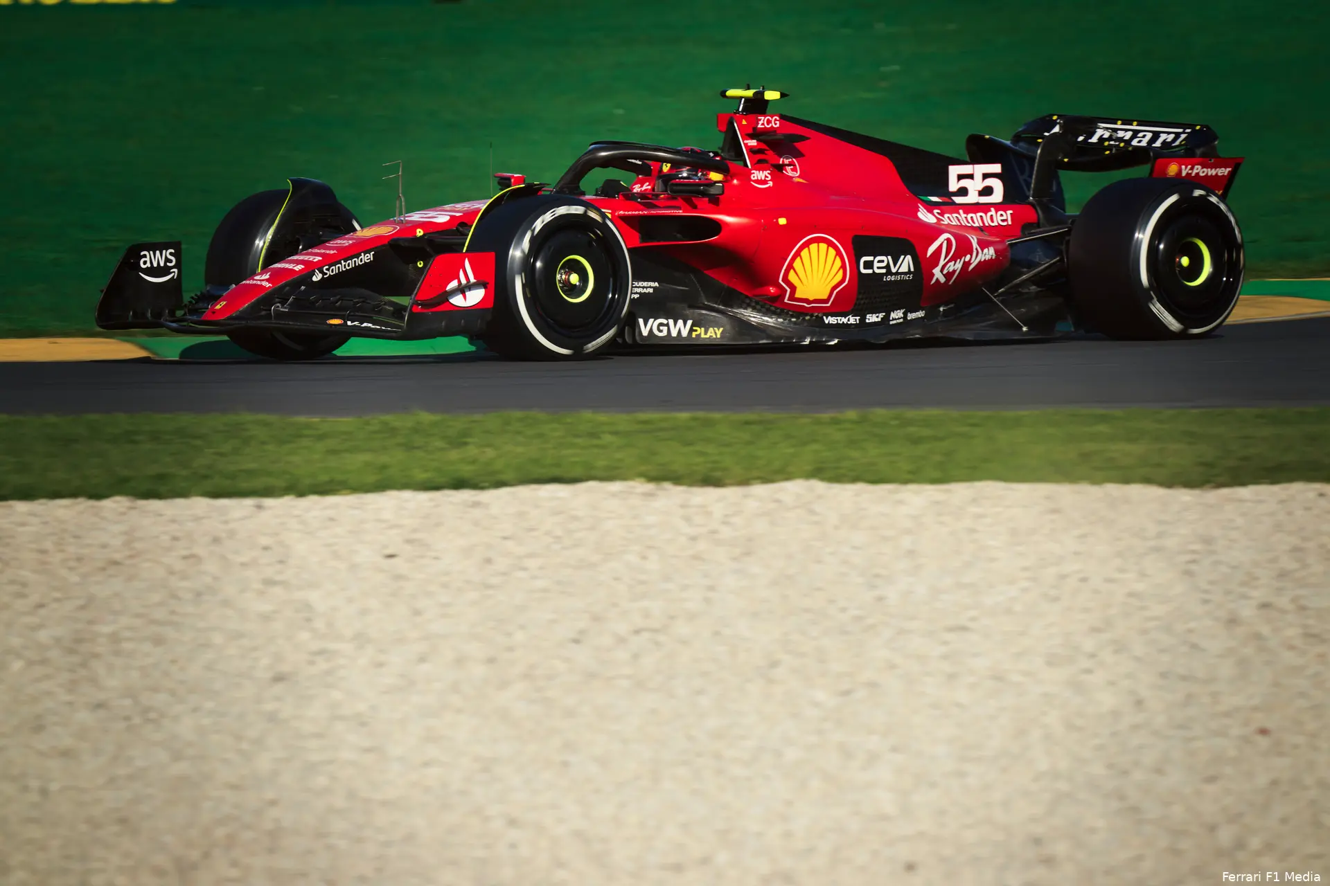ferrari charles leclerc carlos sainz frederic vasseur