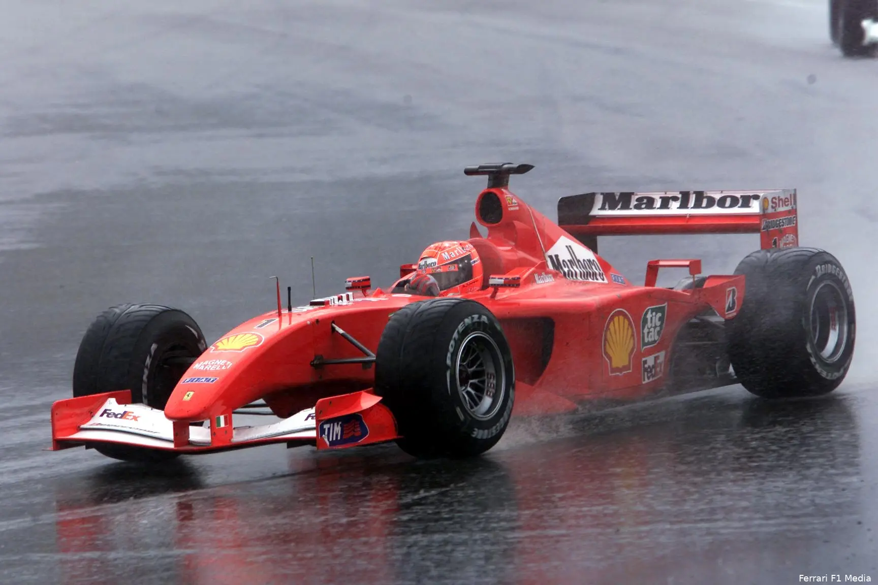 michael schumacher ferrari brazilie 2001