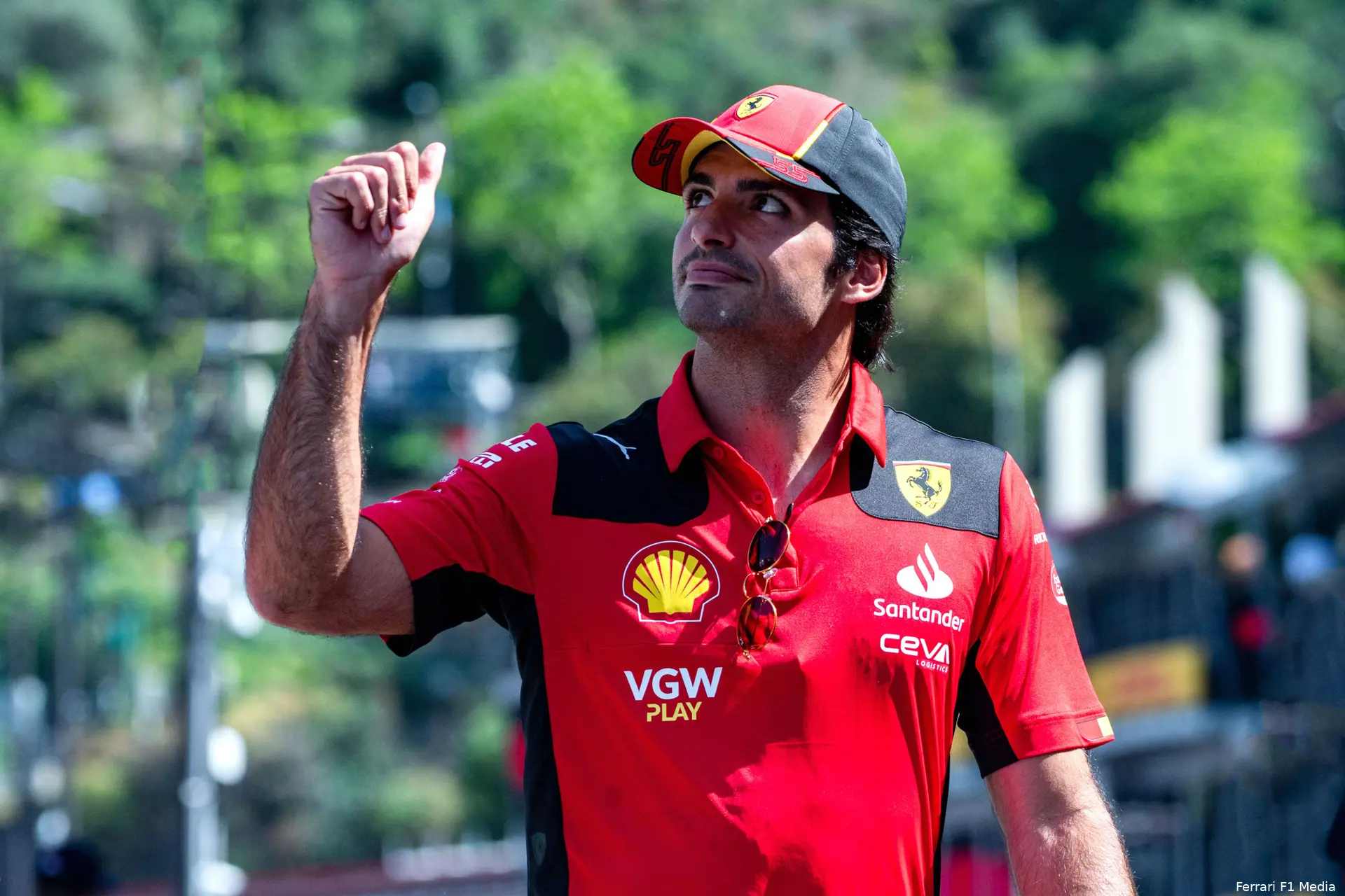 carlos sainz ferrari f1 gp monaco 2023
