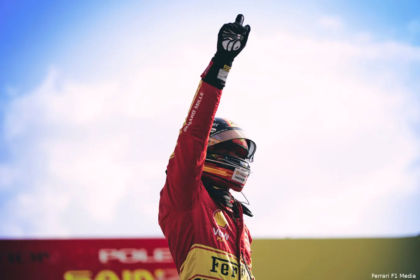 sainz pole monza
