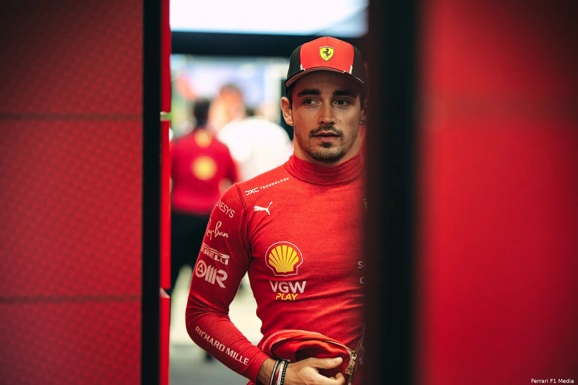 charles leclerc ferrari brazilie 2023 14