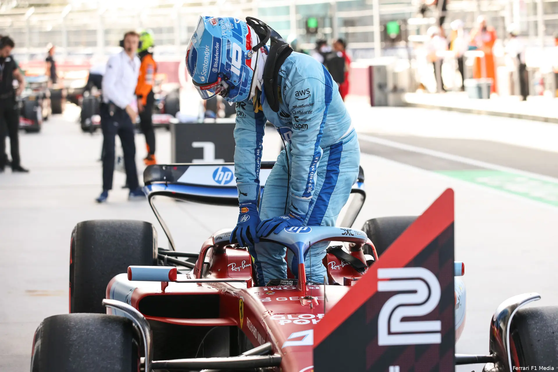 charles leclerc ferrari sf 24 miami livery 2