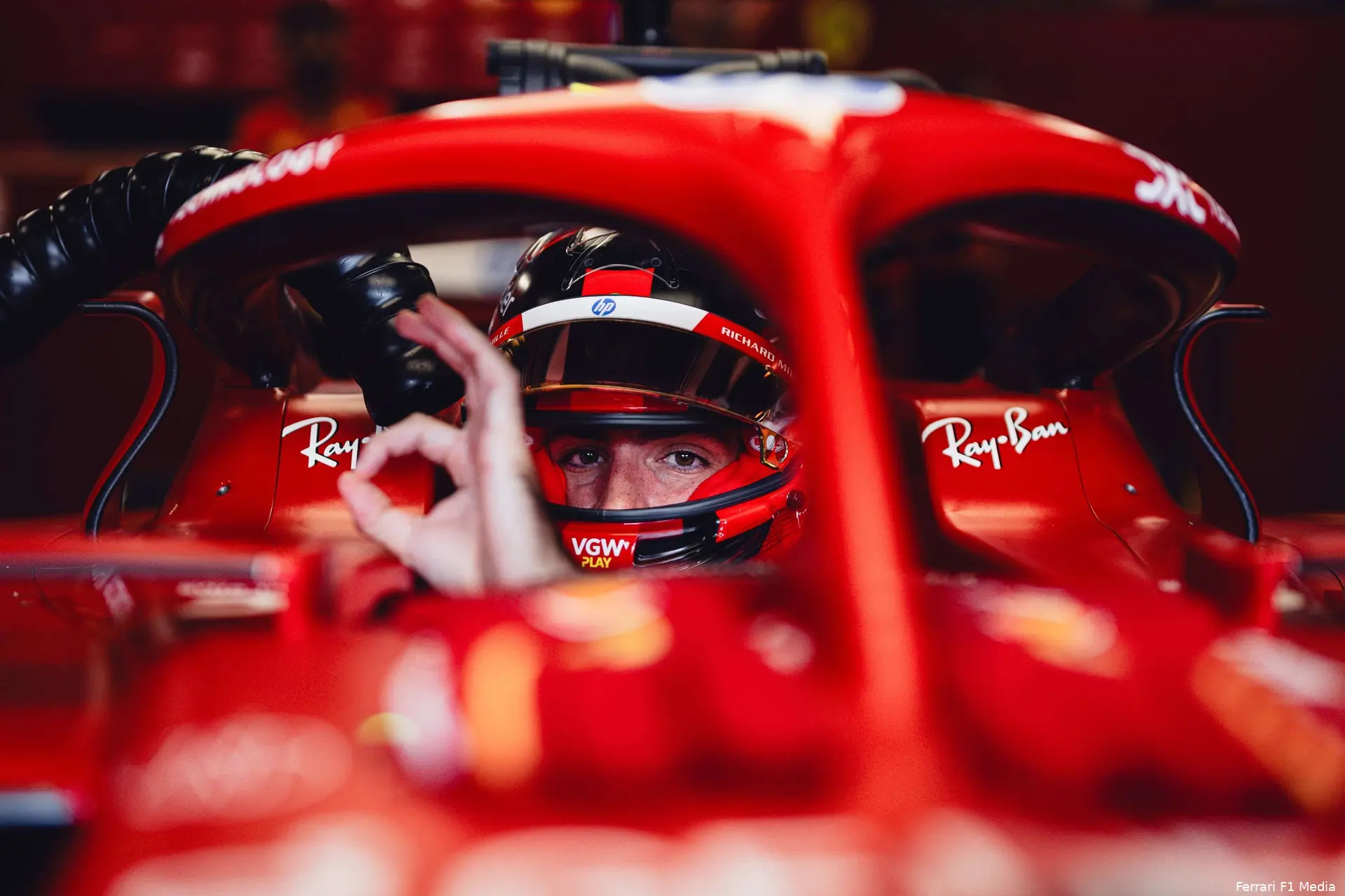 carlos sainz ferrari 2024 hongarije vrijdag
