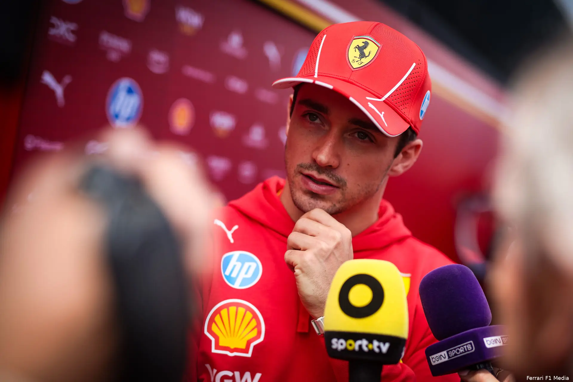charles leclerc ferrari groot brittannie vrijdag 2024 2