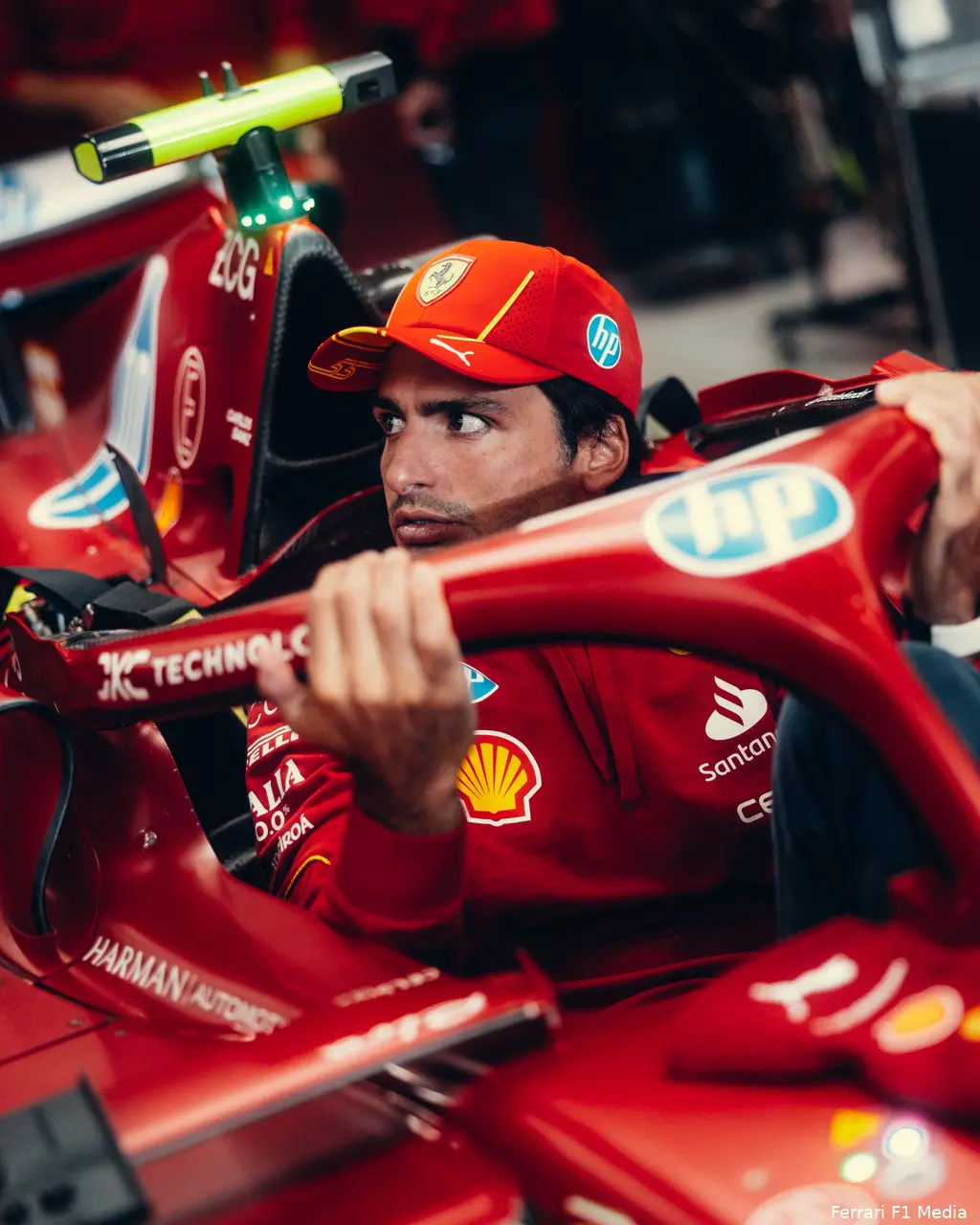 carlos sainz qatar donderdag 2024 ferrari