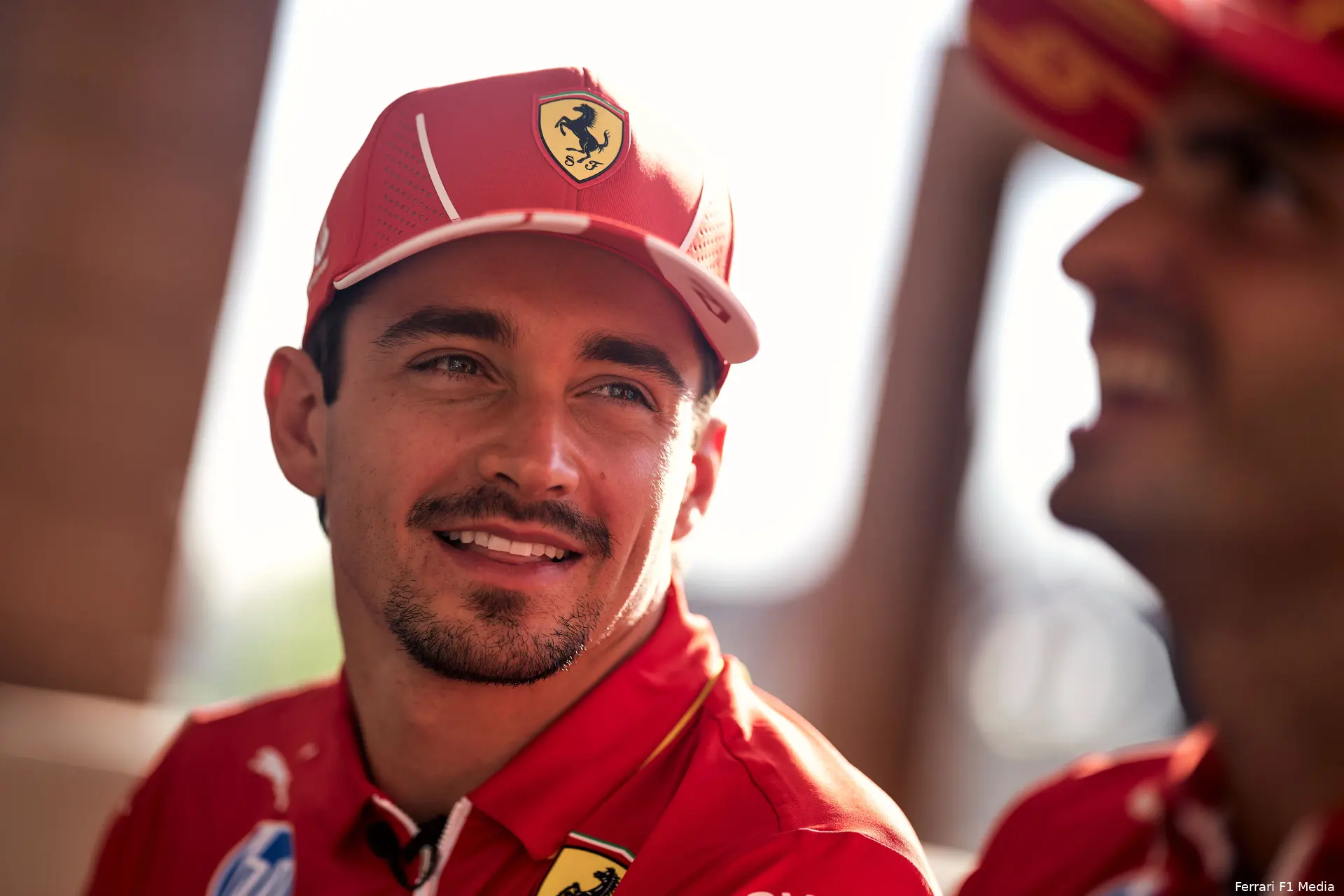 carlos sainz charles leclerc ferrari gp abu dhabi friday 2024 3