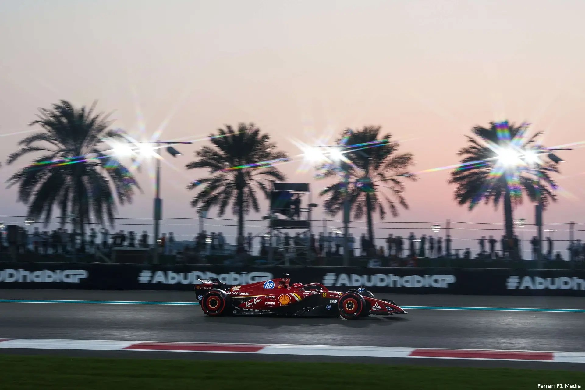 charles leclerc ferrari gp abu dhabi friday 2024 2