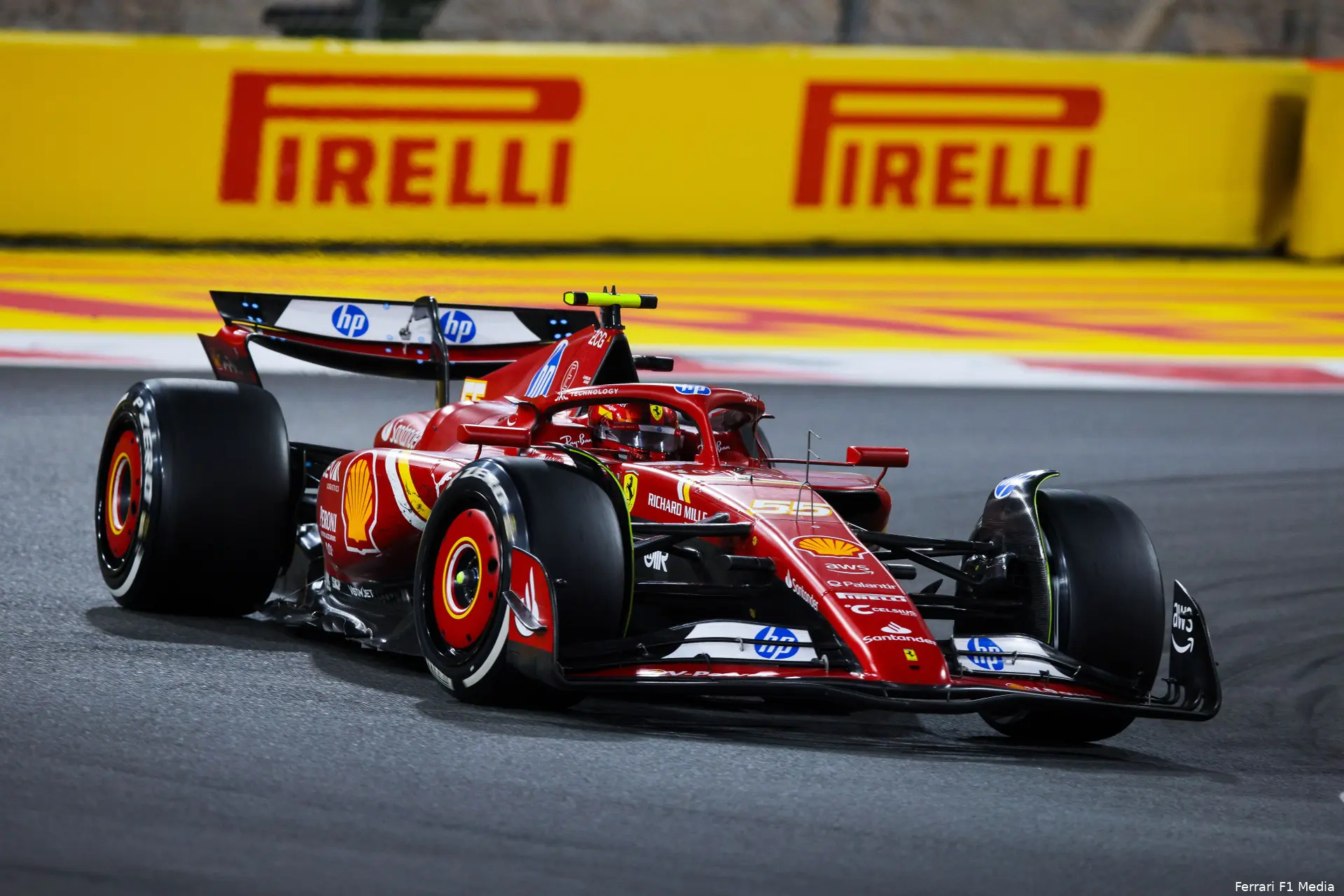 sainz ferrari abu dhabi 2024 3
