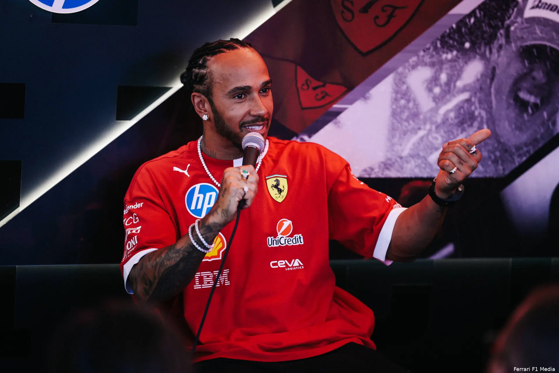 lewis hamilton ferrari 2025 monaco vrijdag