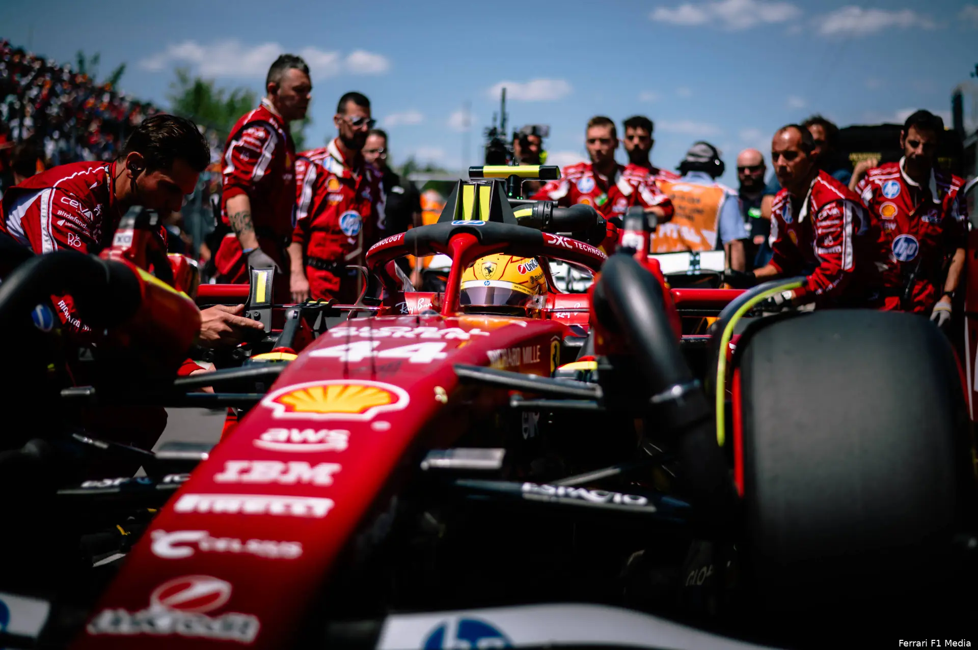lewis hamilton ferrari canada race 2025