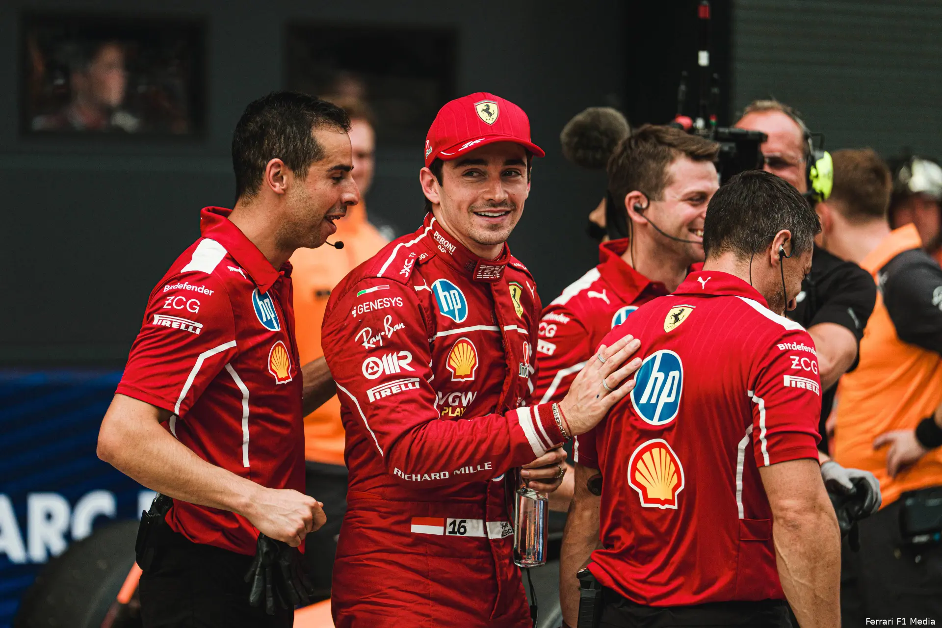 ferrari-charles-leclerc-gp-hongarije-2025-zaterdag-pole-position