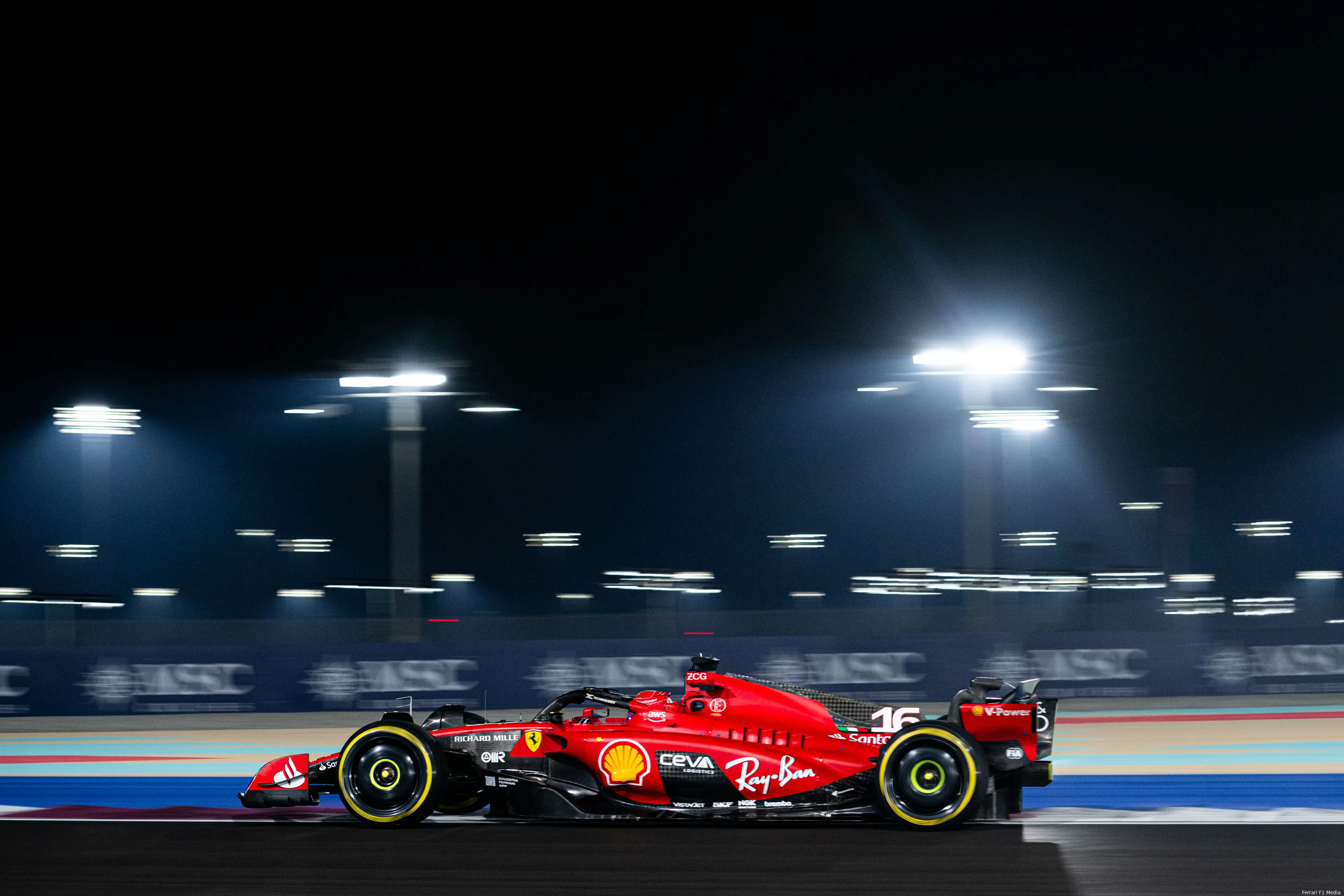 charles leclerc ferrari car14