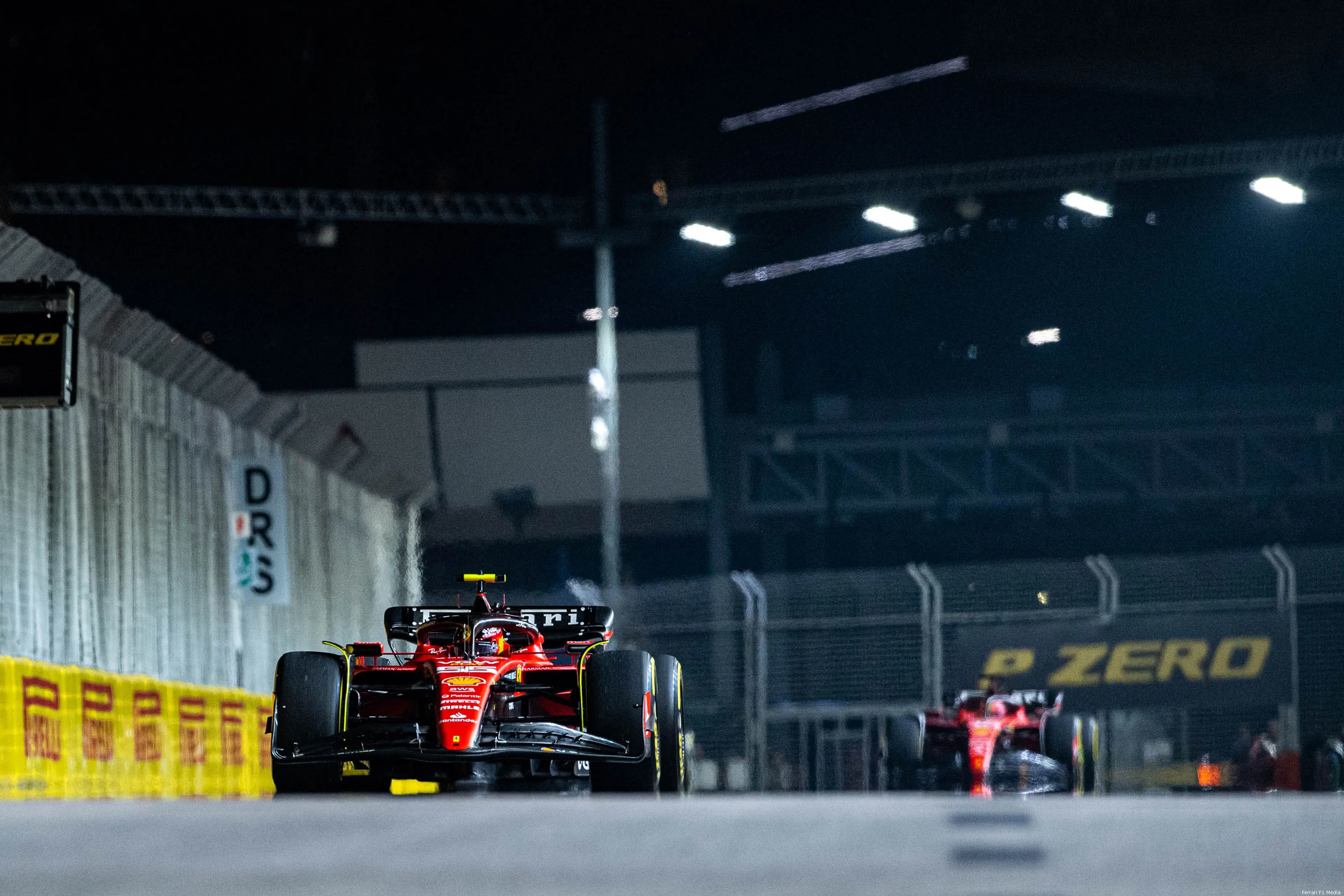 sainzleclerc ferrari car