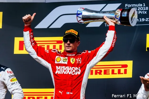 Raikkonen gp amerika 2018