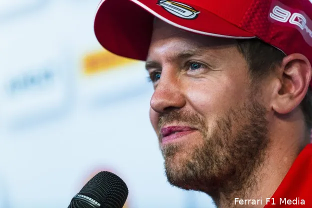 Sebastian Vettel gp groot brittannie 2019 vrijdag