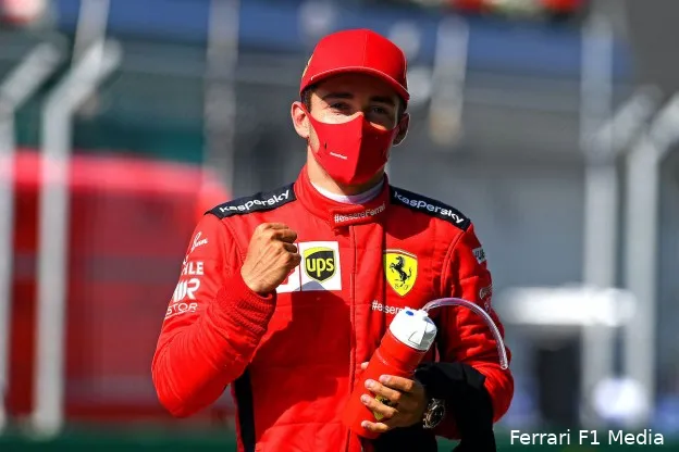 leclerc podium oostenrijk 2020