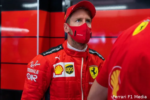 vettel zonder helm 2020