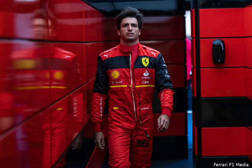 Carlos Sainz F1 75 Ferrari Test Barcelona2