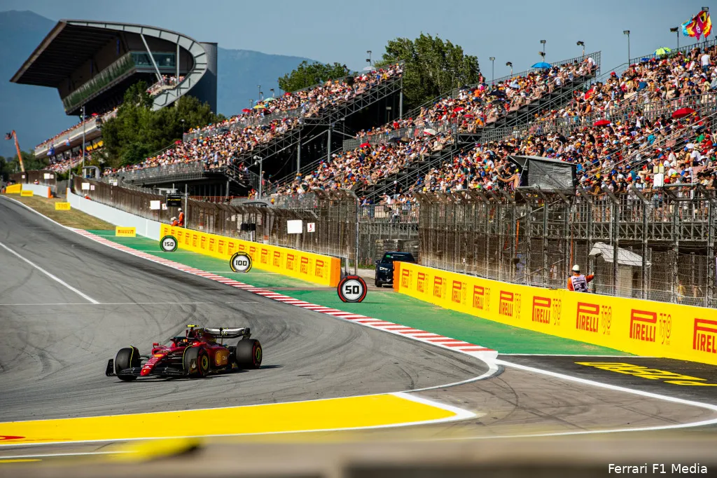 Carlos Sainz Ferrari GP Spanje 2