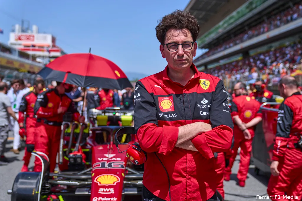 Mattia Binotto Ferrari GP Spanje 2022