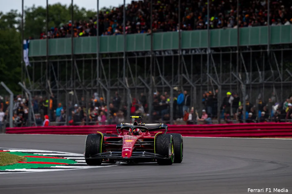 Carlos Sainz F1 75 Ferrari GP Groot Brittannië 2022 2
